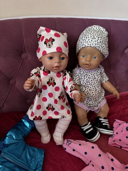 Кукла baby born дівчинка лялька пупс