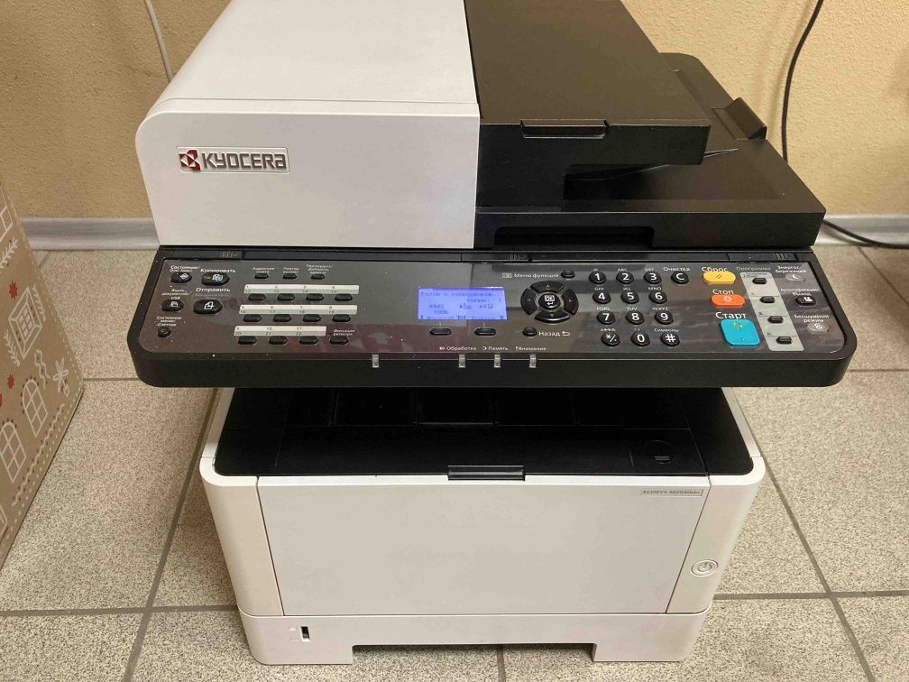 Принтер, сканер, ксерокс Kyocera ECOSYS M2040dn | Лазерный МФУ A4