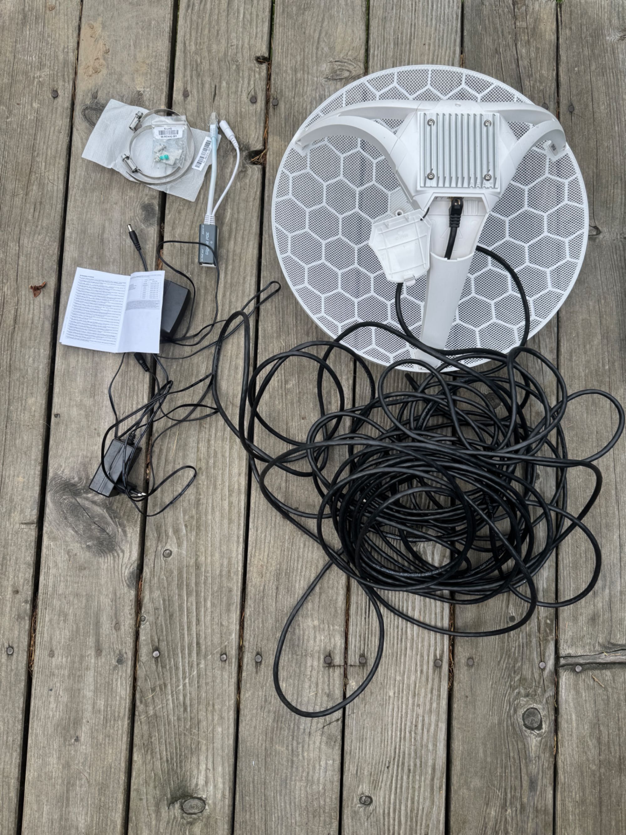Antena MikroTik LHG lte6 kit router Tp Link AC1200 zestaw