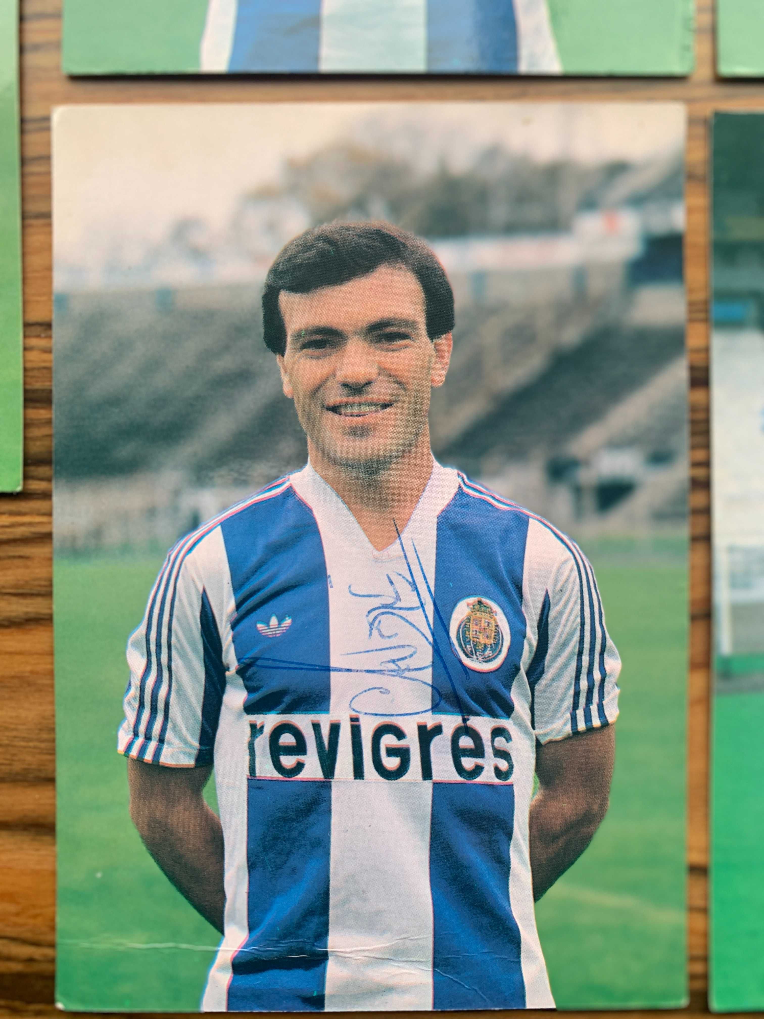 9 postais Revigres do FC Porto Gomes João Pinto André Jaime Magalhães