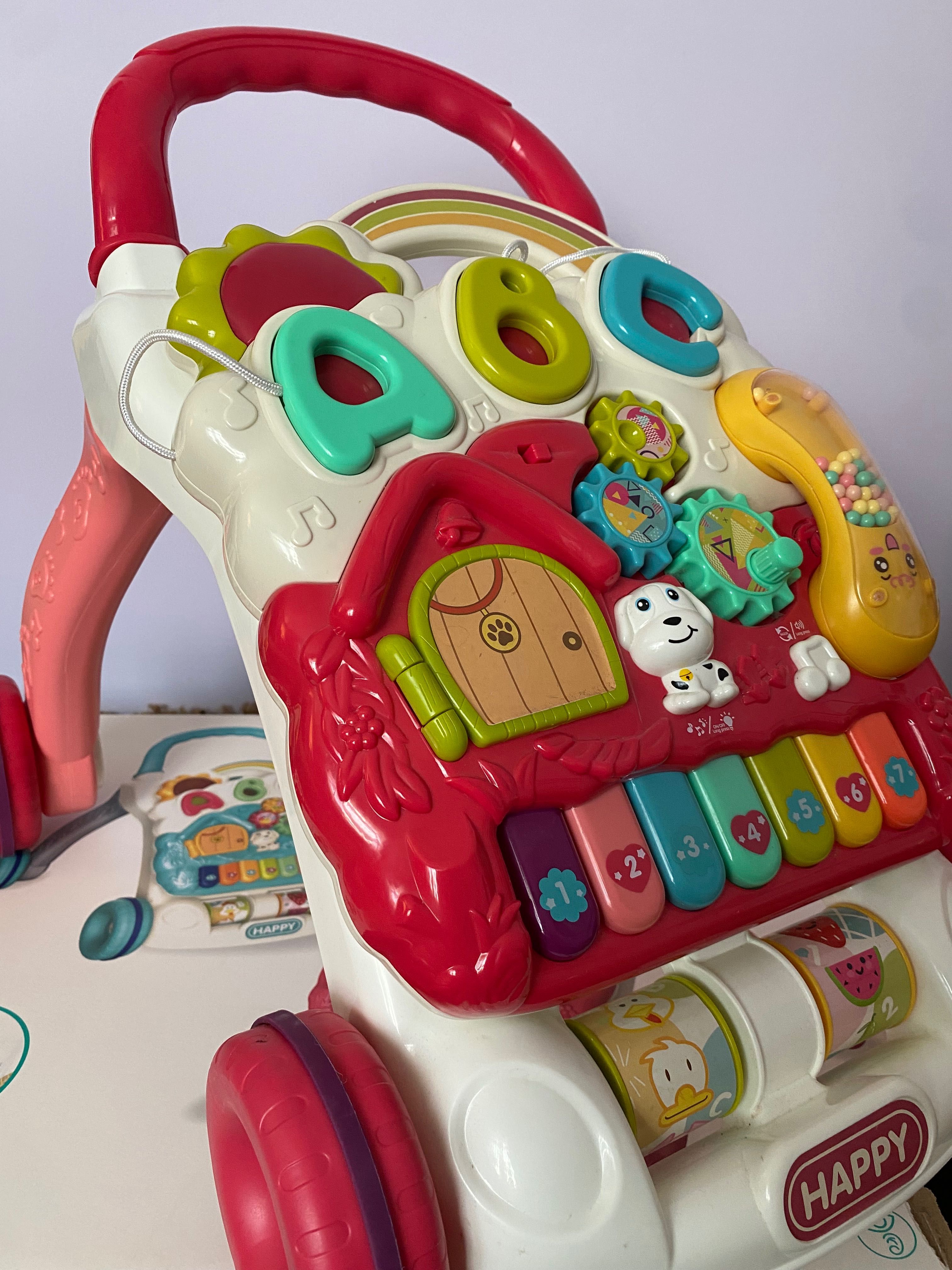 Дитячий Музикальний центр, каталка, ходунки Walker baby
