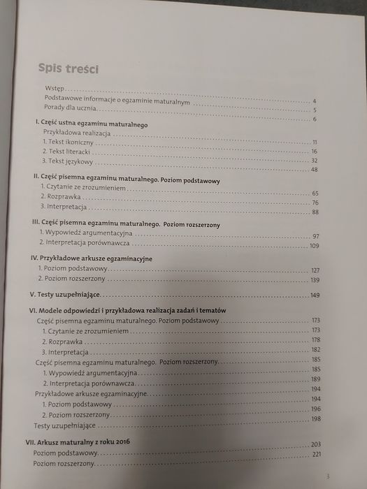 Matura testy I arkusze język polski Operon