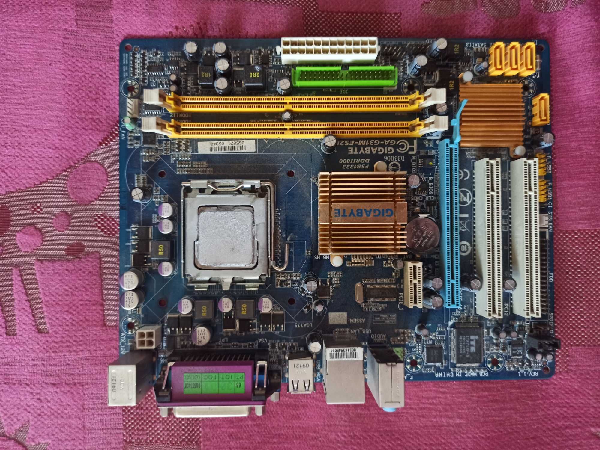 Plyta głowna Gigabyte GA-G31M-ES2L stan nieznany