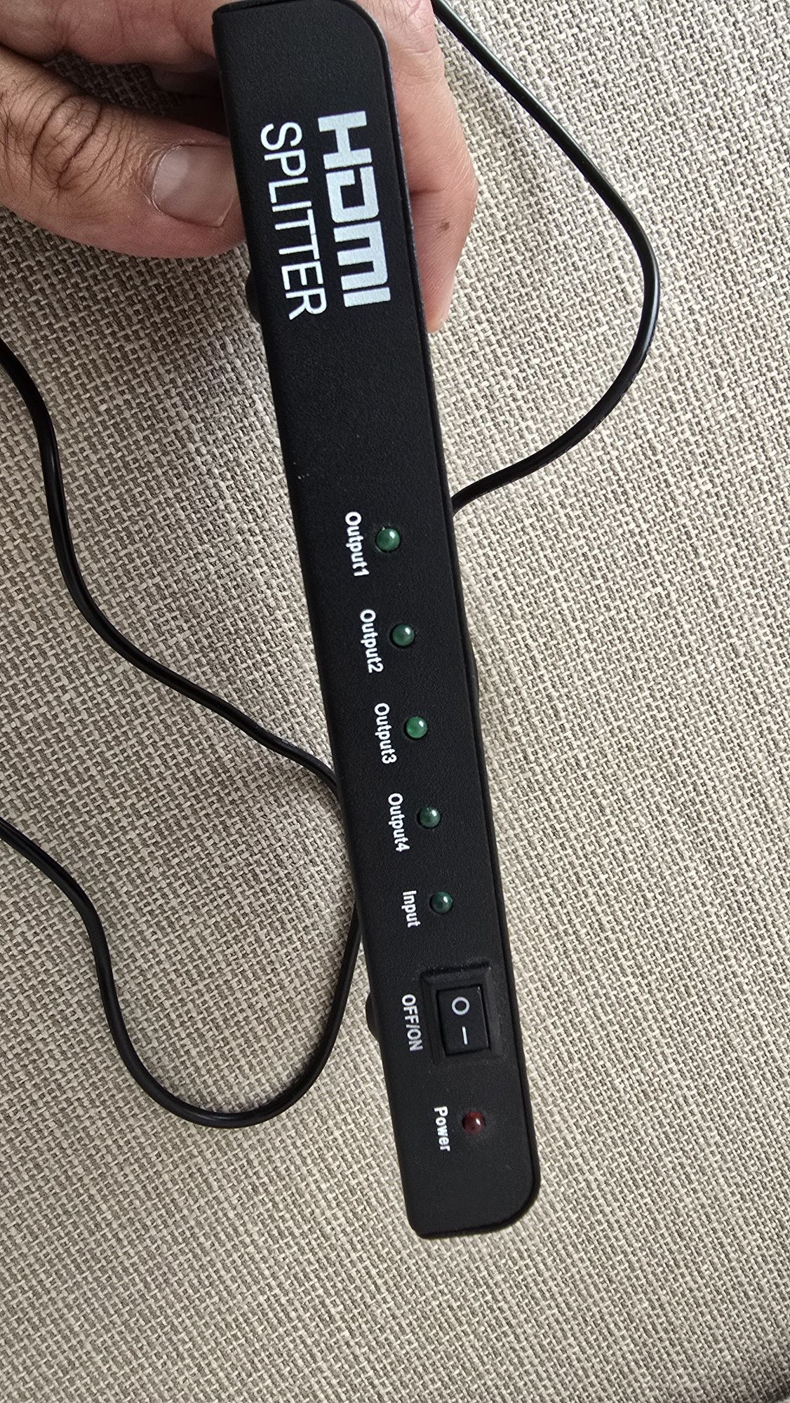 Splitter HDMI 1×4 portas