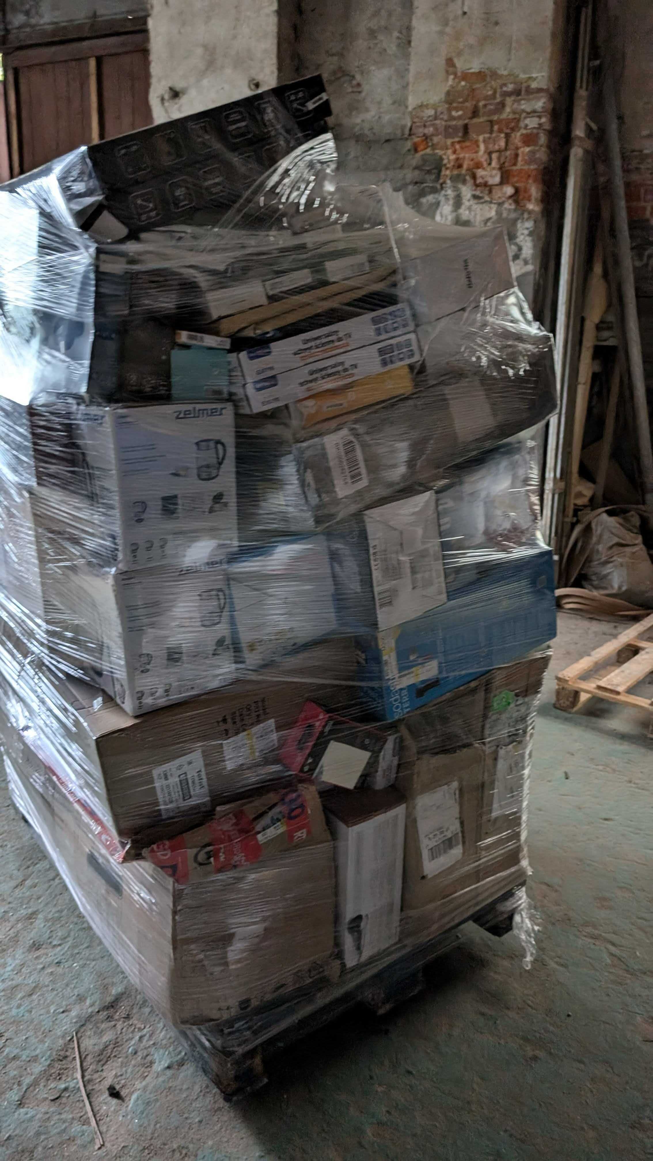 Палета з мікс кухонною технікою для офлайн і онлайн магазинів! 160 кг