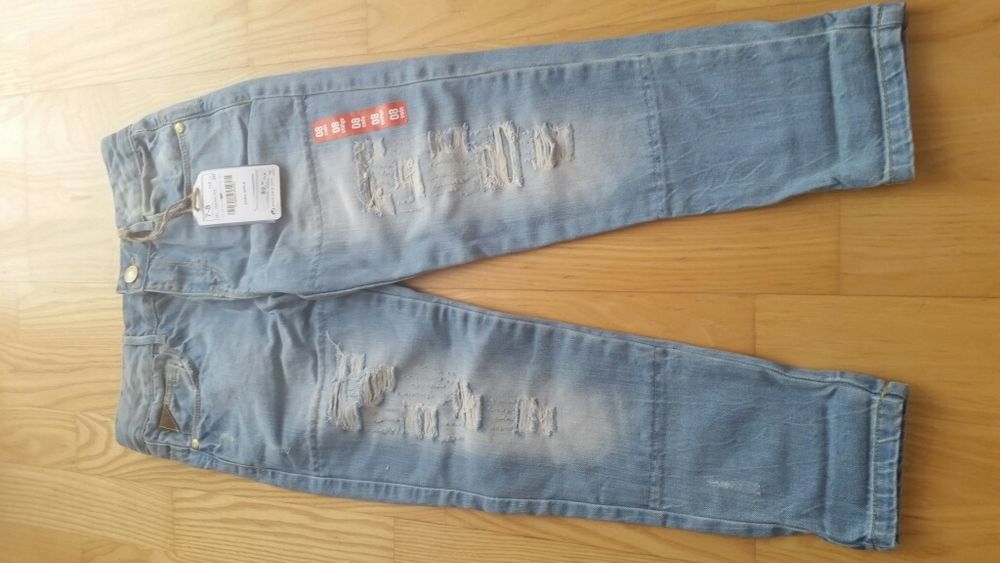 Okazja! Nowe z metką Spodnie Dżinsy Zara Kids