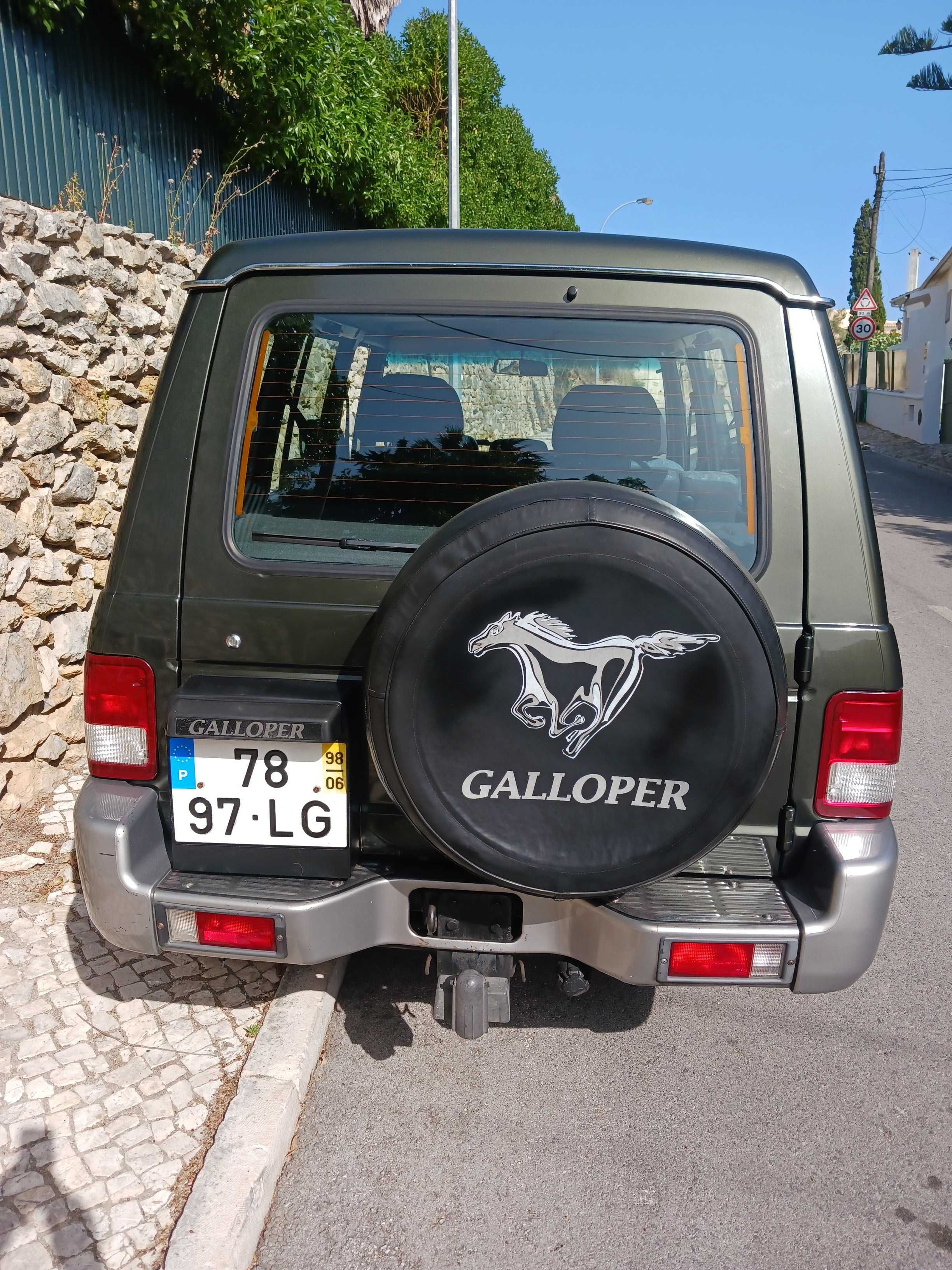 Galloper 7Lug. 2500 Turbo, 116500kms, estimadíssimo!