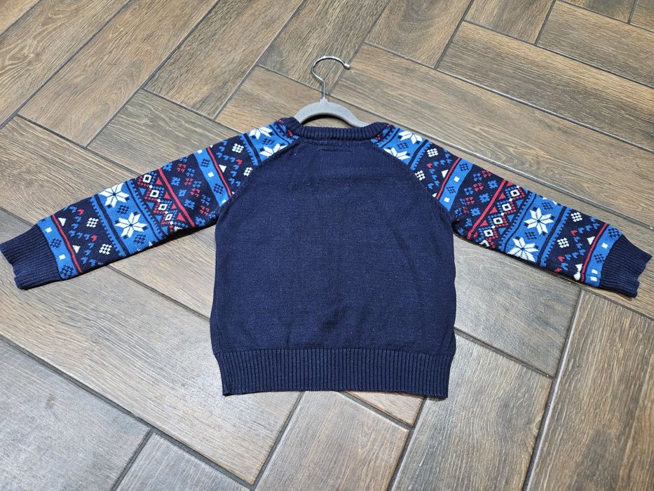 Świąteczny sweterek na 9-12 miesięcy. 74-80cm