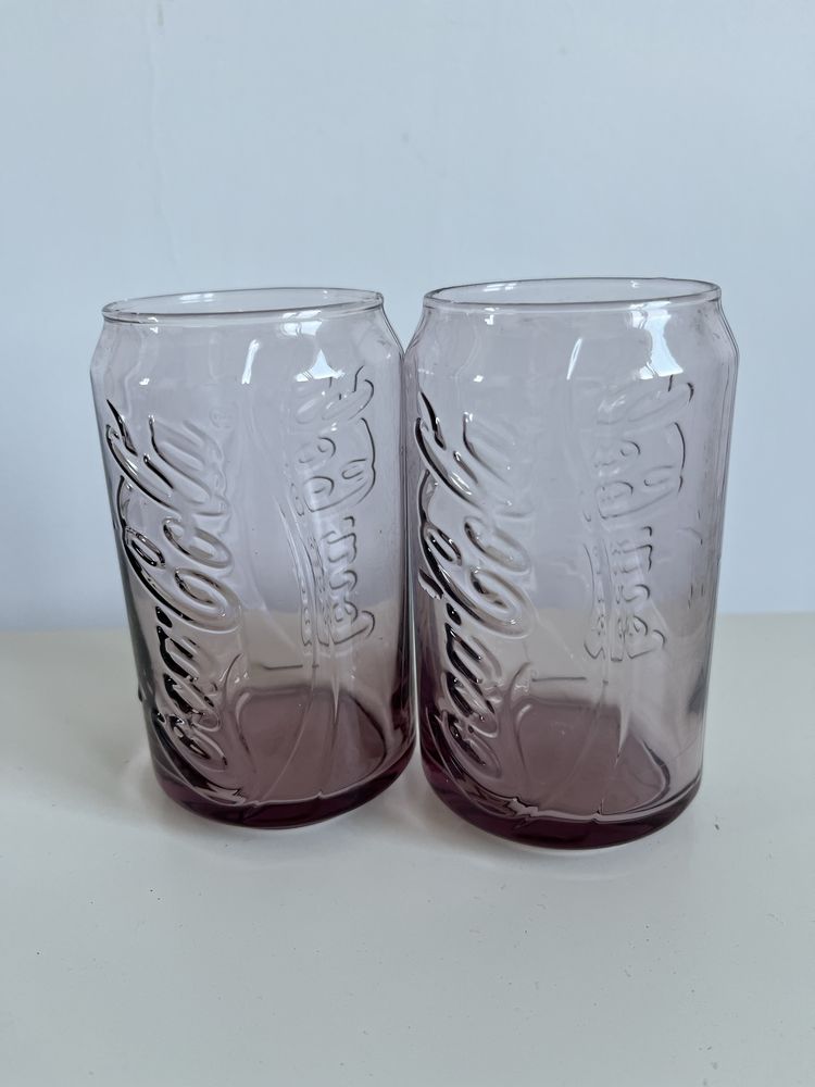 Zestaw szklanek coca cola