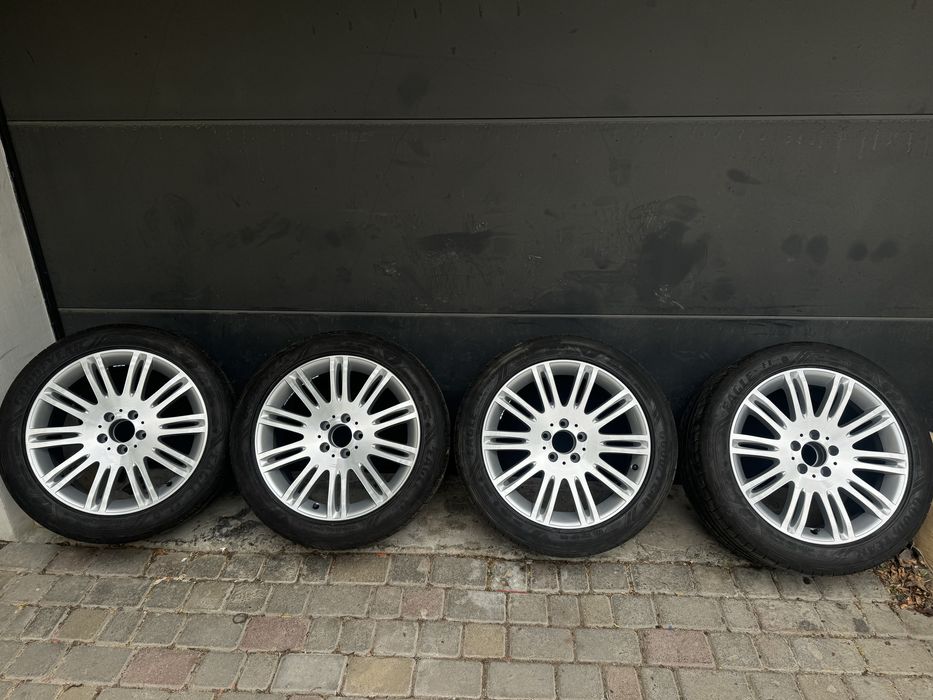 Продам диски з резиною Mercedes R18 245/45 275/40 5х112 9j  Оригінал