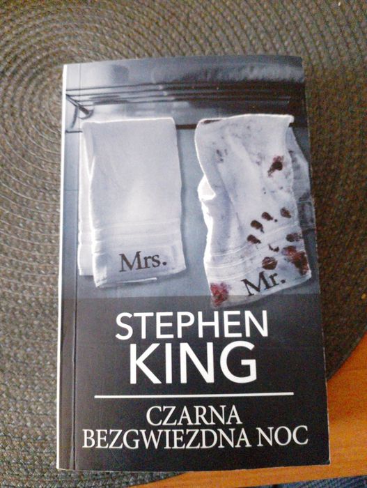 Książka Stephen King pt. Czarna bezgwiezdna noc.