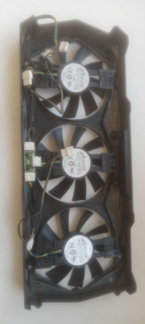 Охлаждение (кожух)  zotac gtx 980 ti 6gb