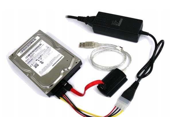 Переходник USB 2.0 SATA, IDE, 2.5/3.5 с блоком питания, жесткий диск