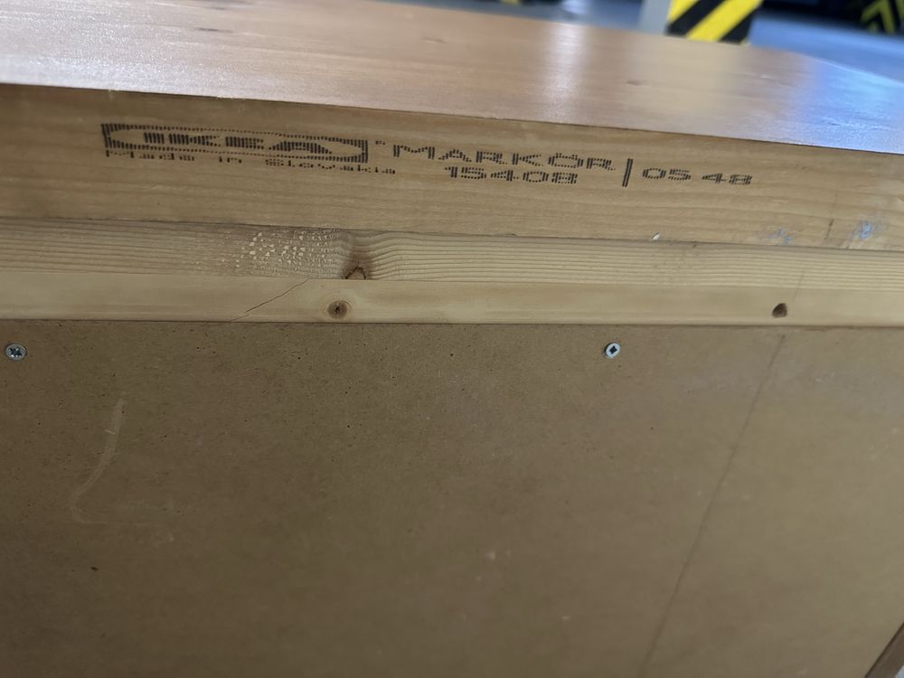 Półka wisząca IKEA Hemnes drewno