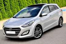 Hyundai I30 1,7CRDi_Automat_Ledy_Panorama_Duża_Navi_Kamera_Full_Opcja_