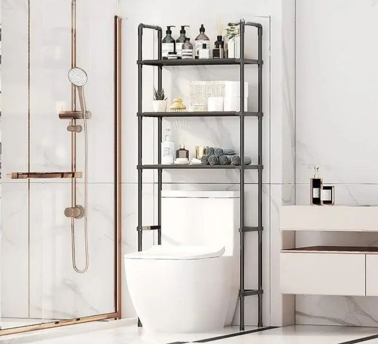 Стелаж багатофункціональний для ванної над унітазом 155x47x25 см