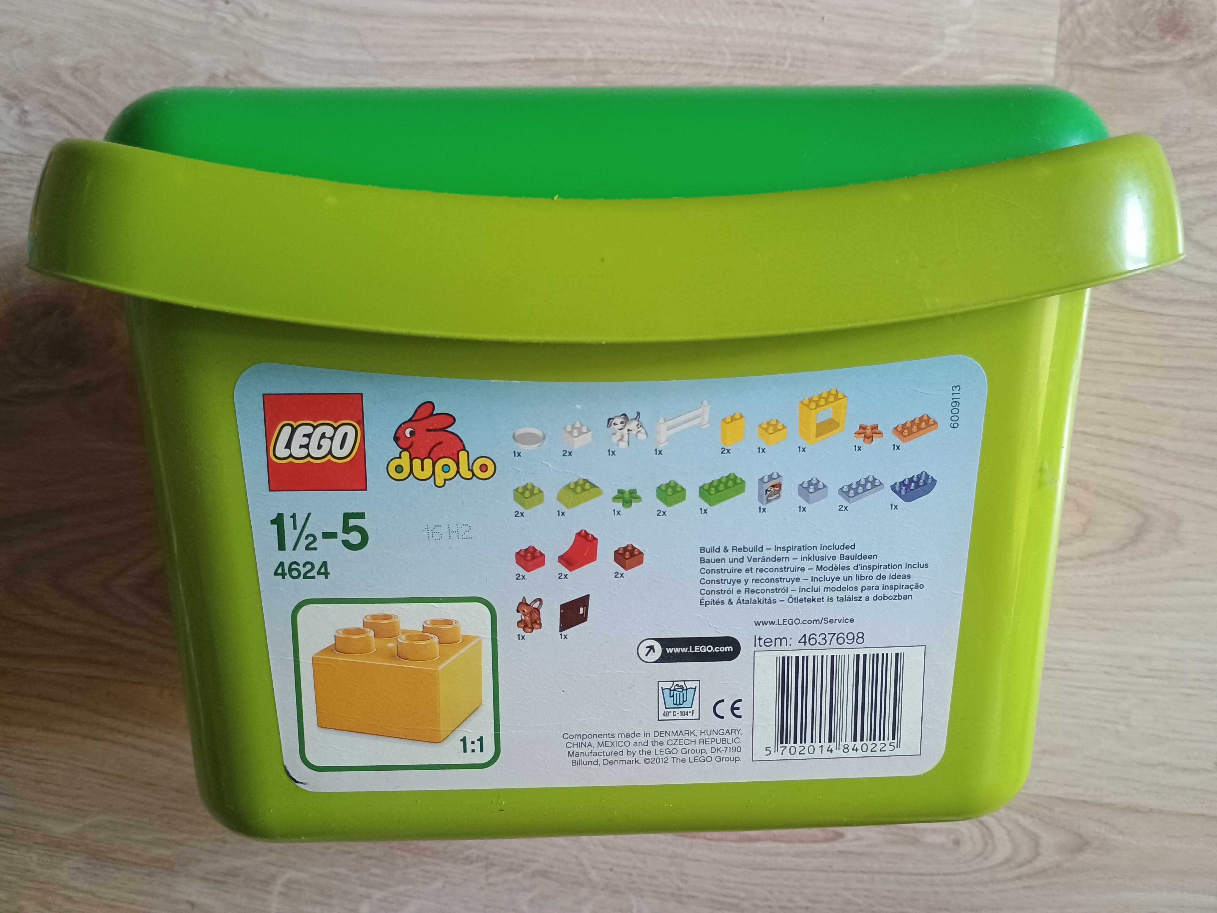 Lego Duplo 1,5-5. Конструктор Зеленое ведерко (4624)