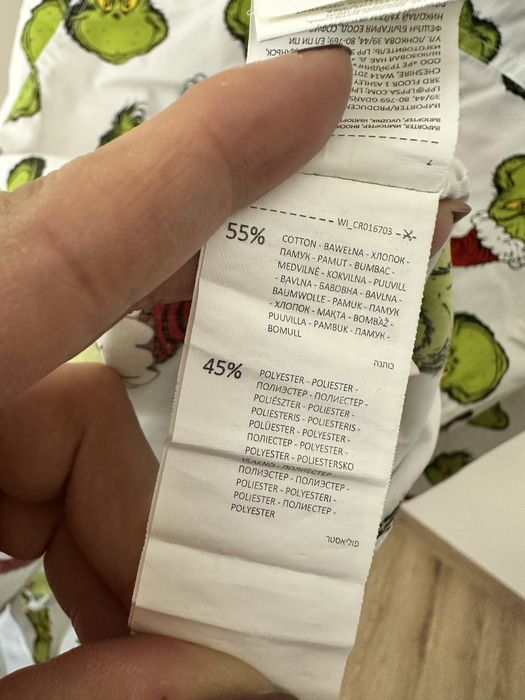 Koszula świąteczna Cropp rozmiar L grinch sesja święta christmas