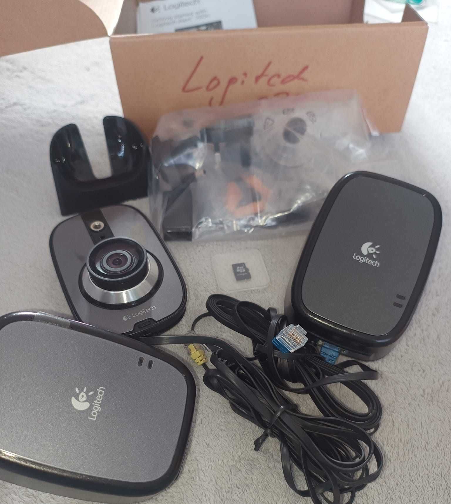Kamera Logitech Alert 750n Indoor Master System wewnętrzna stan BDB