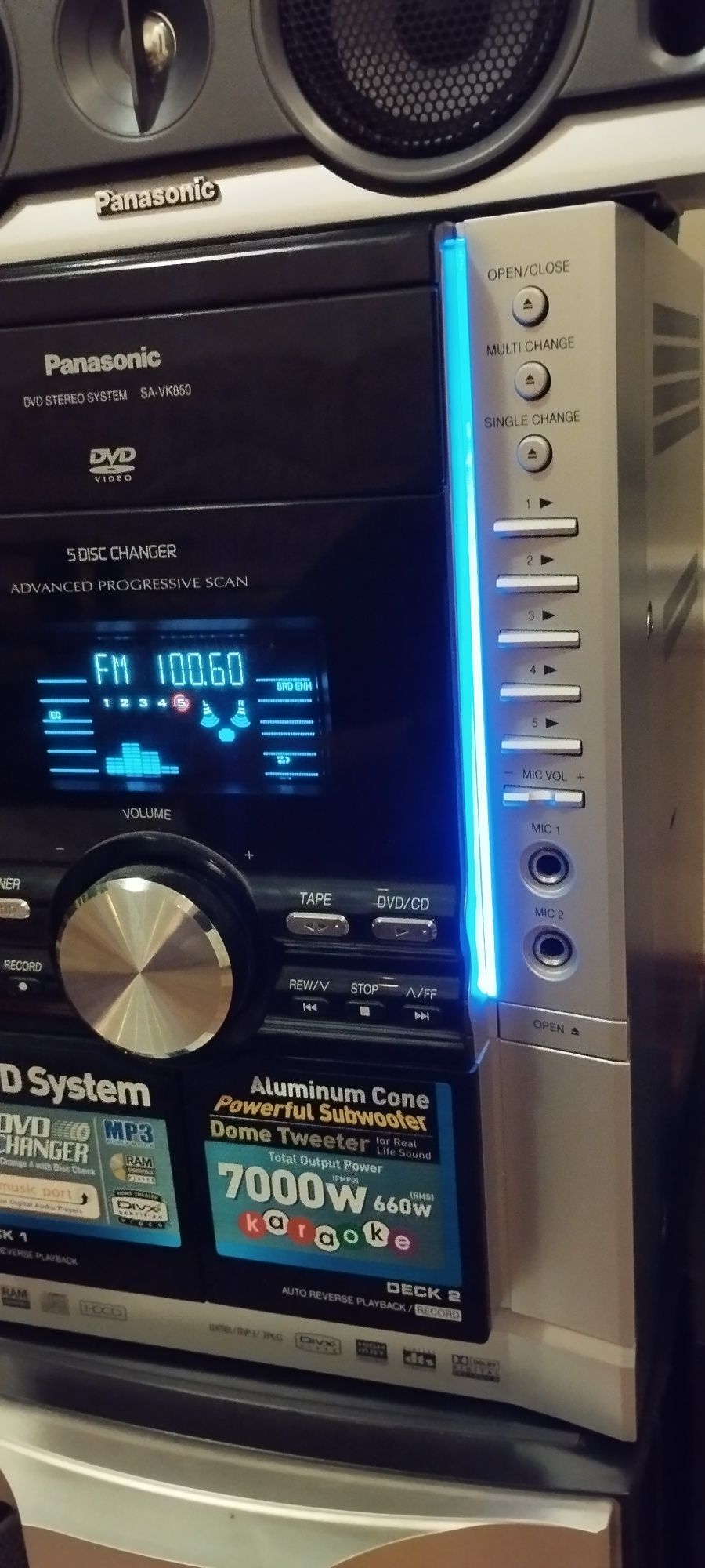 Музичний центр 5+1 Panasonic SA-VK850