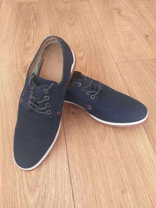 Młodzieżowe/męskie półbuty, oksfordki, rozmiar 39, granatowe NOWE!