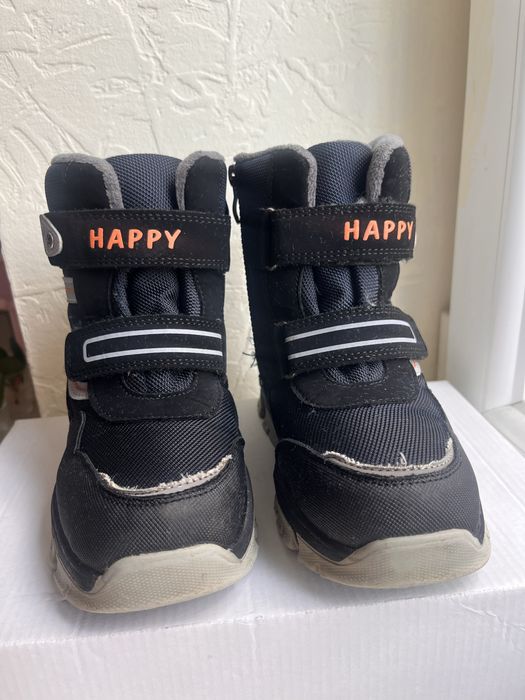 Зимние высокие ботинки на мальчика 30 размер