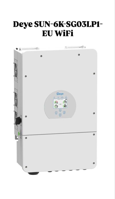 Гібридний гибридный інвертор инвертор Deye 6 кВт