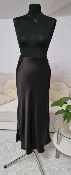 Spódnica satynowa,maxi.