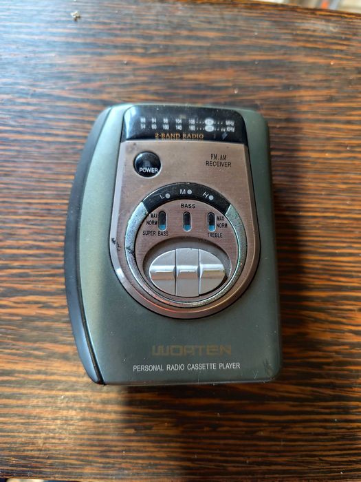 Walkman de cassetes Sanyo