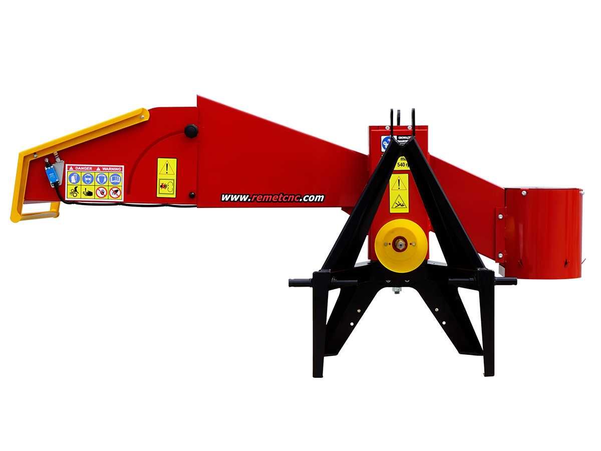Rębak do gałęzi REMETCNC R-100 === nowy 4099== brutto