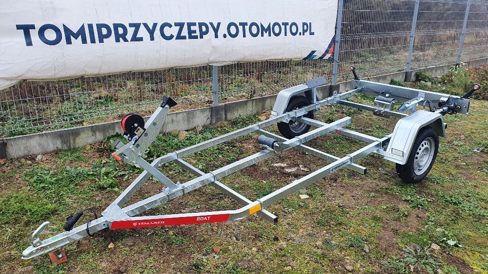 TEMA przyczepka 750DMC podłodziowa do 5m dostawa cała Polska