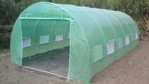 Estufa Agrícola 6m x 3m x 2m (7 Arcos) - Promoção