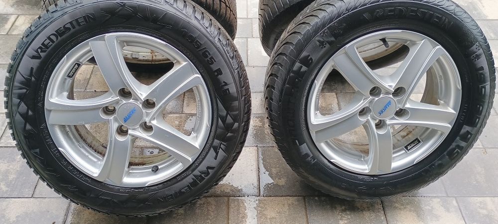 Alufelgi 5x112 R15 opony zimowe