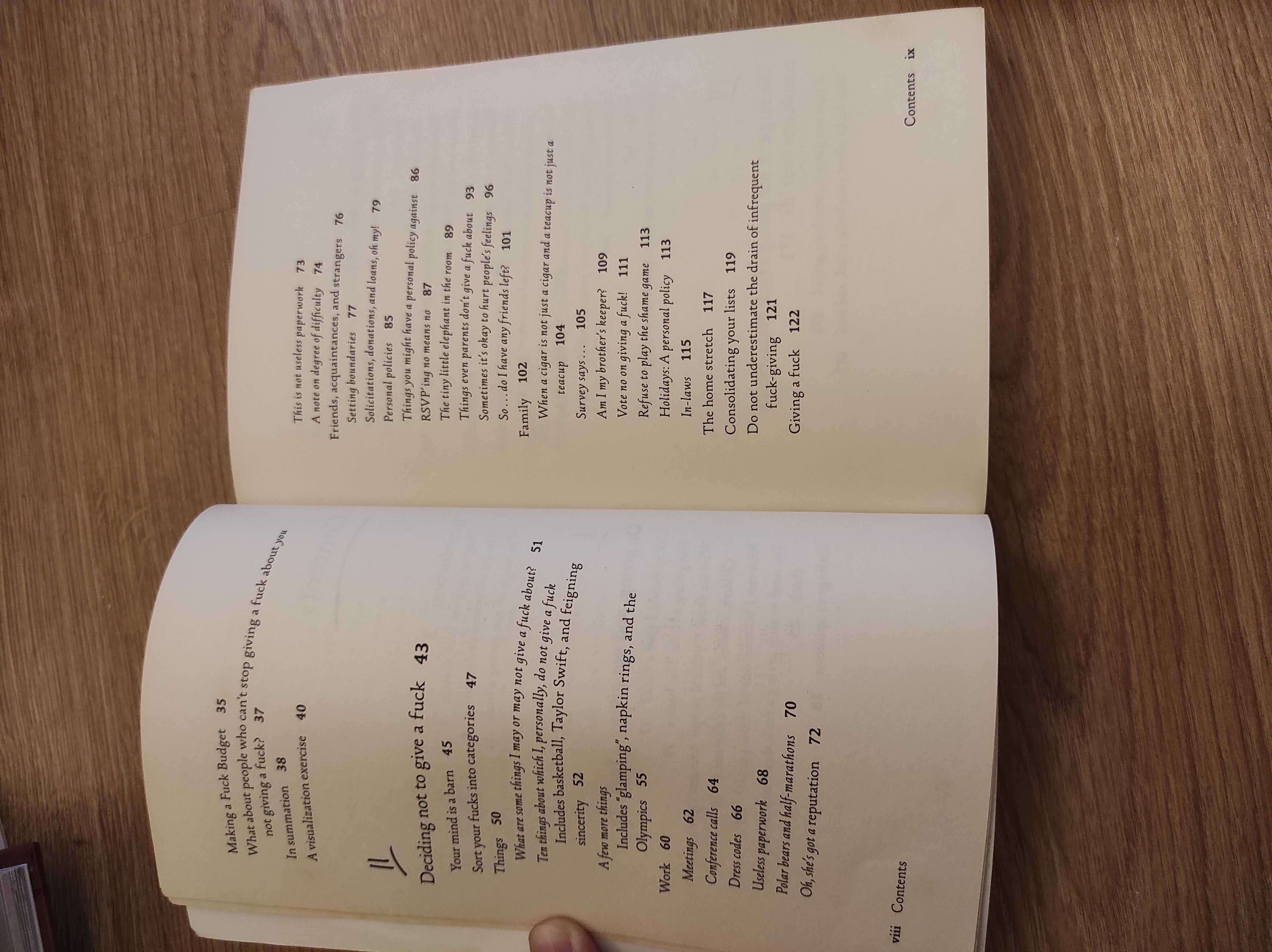 Livro The Life-Changing Magic Of Not Giving A F**K