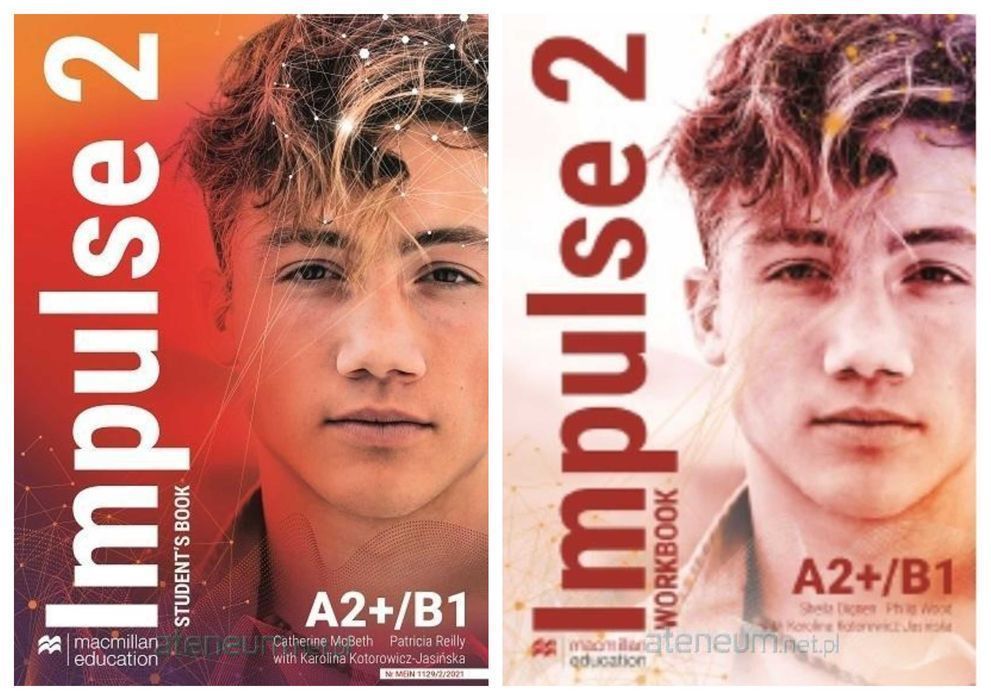 NOWE^ Impulse 2 A2+/B1 MACMILLAN Podręcznik + Ćwiczenia