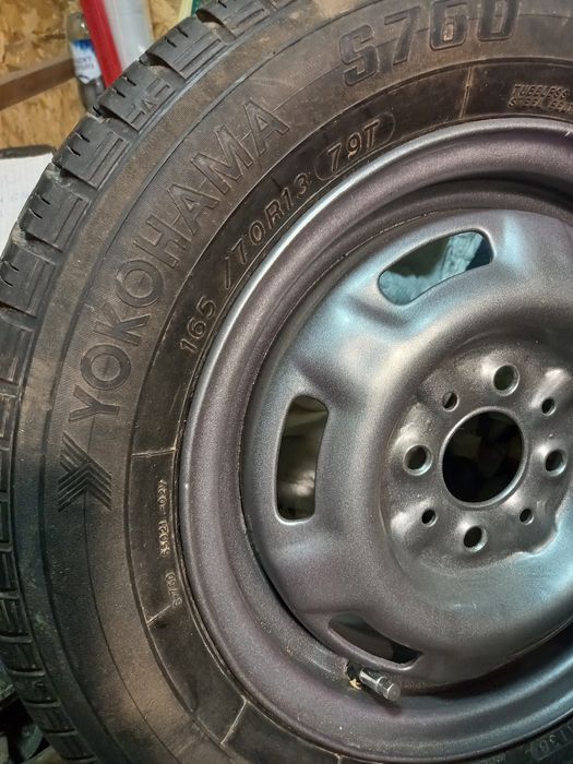 Резина с диском ваз Р-13.  1шт.