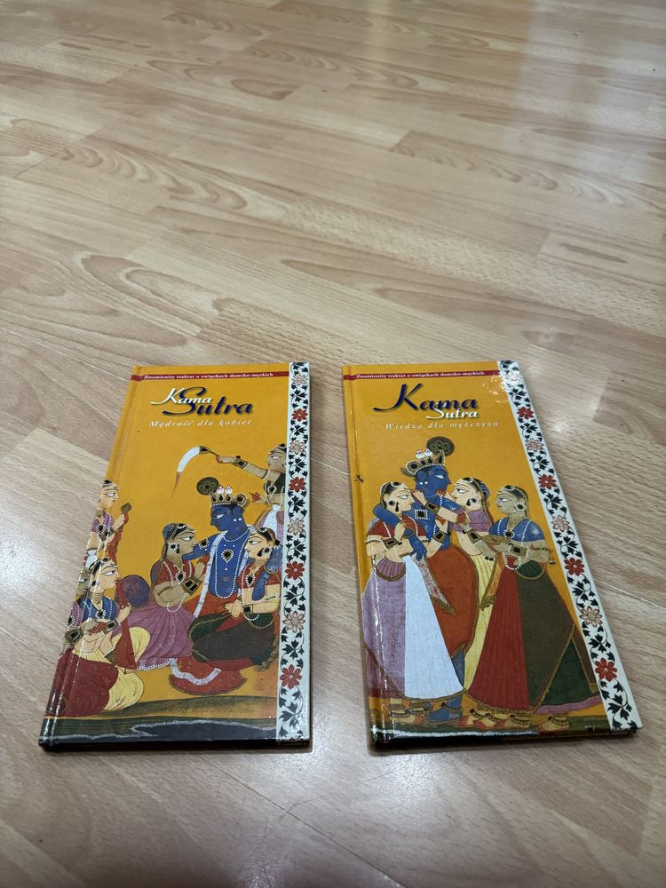 Zestaw książek Kama Sutra Mądrość dla kobiet Wiedza dla mężczyzn