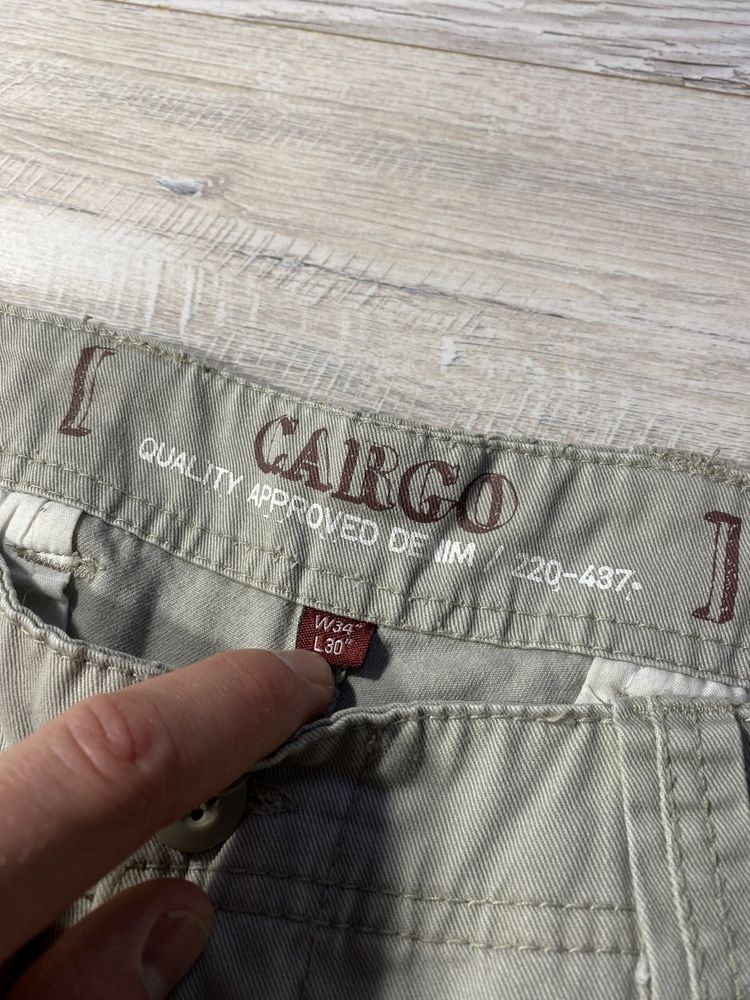 Штани Denim Cargo карго милитари брюки світлі штани тактичні