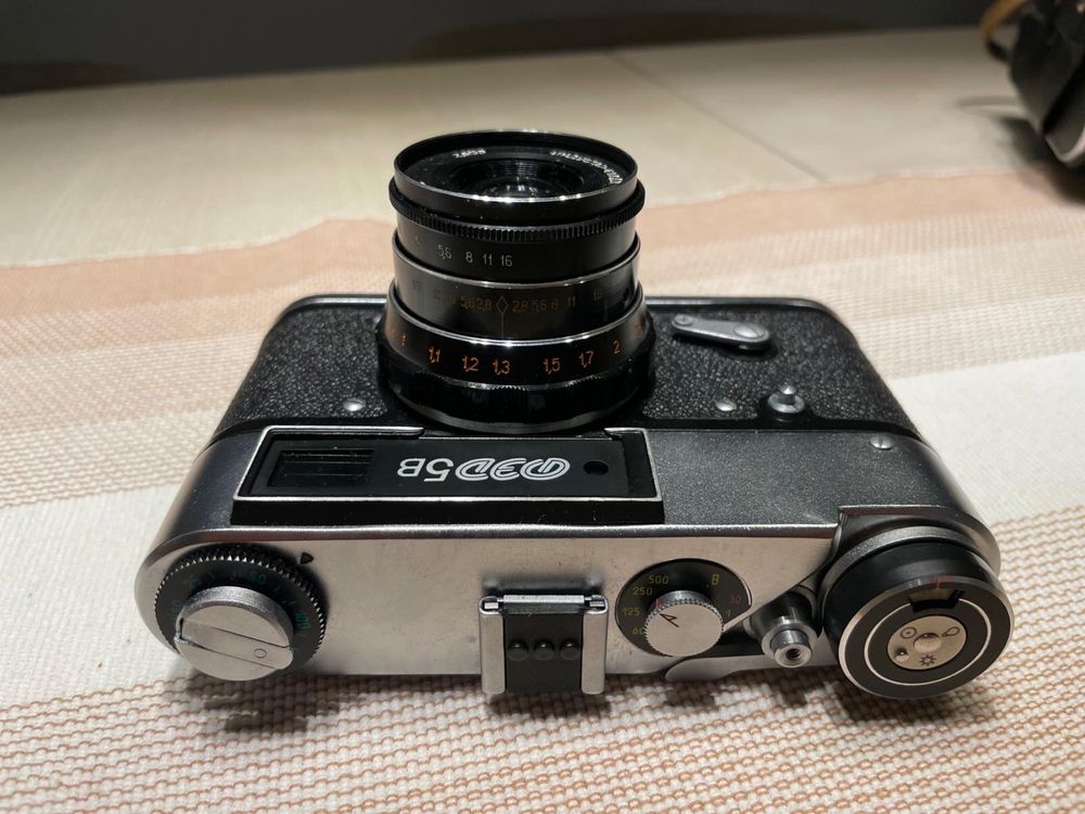 Aparat analogowy FED 5B - stan bardzo dobry