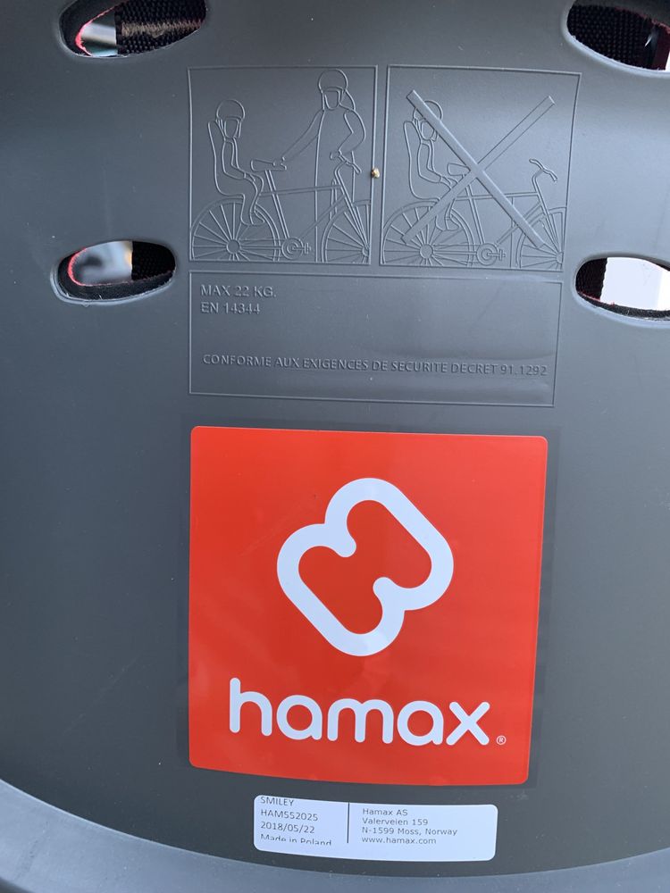 Cadeira para bicicleta Hamax Smiley