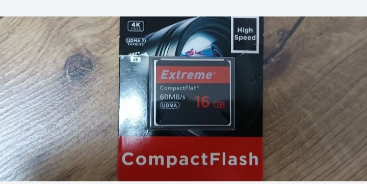 karta pamięci  Extreme CompactFlash 16 GB.