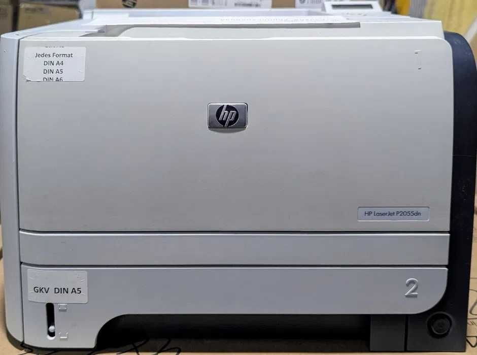 HP LJ P2055dn як новий надрукував 20 сторінок + картридж у подарунок
