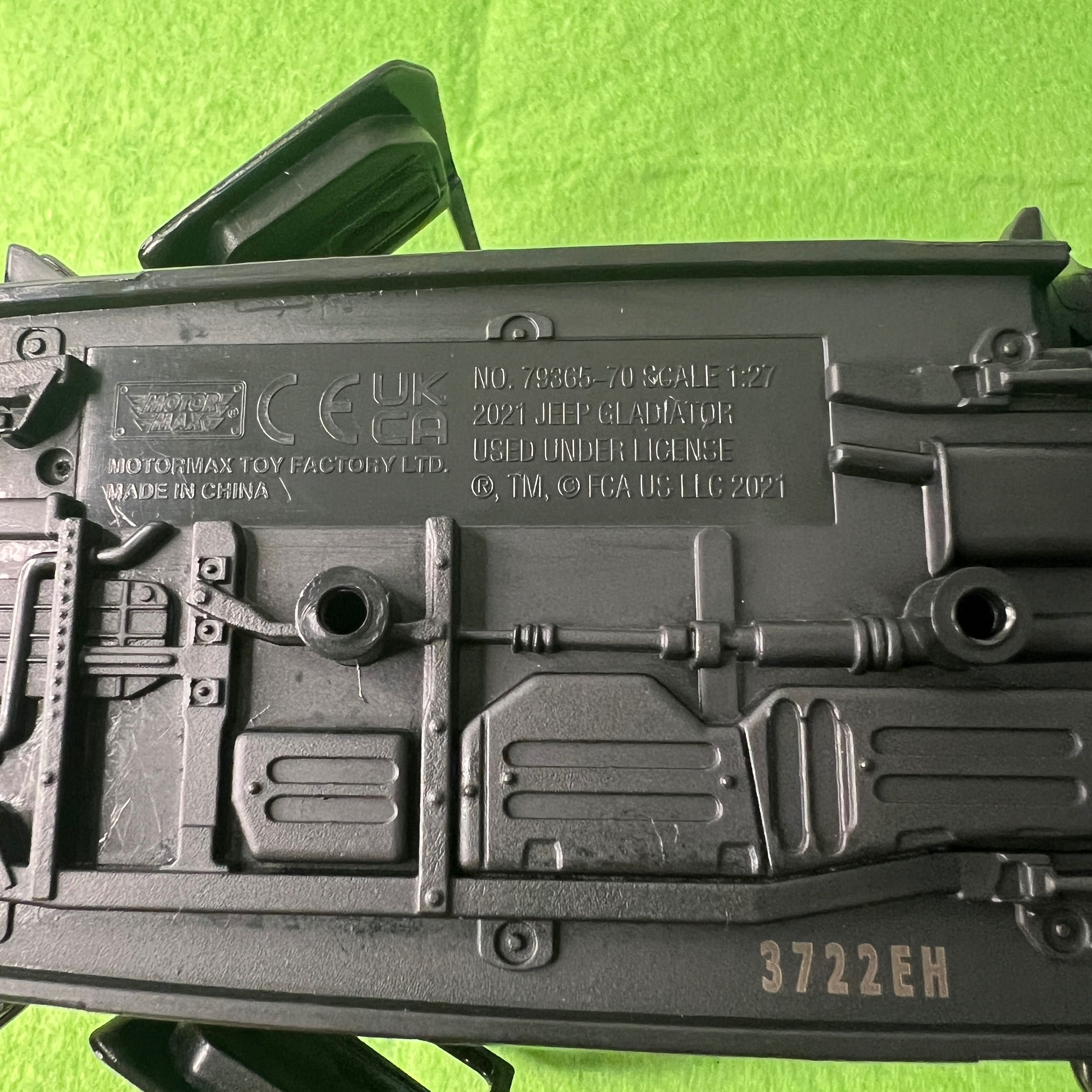 Jeep Gladiator MotorMax 1:27 Preto SUV 2021