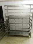 Estante de inox para secagem de queijo