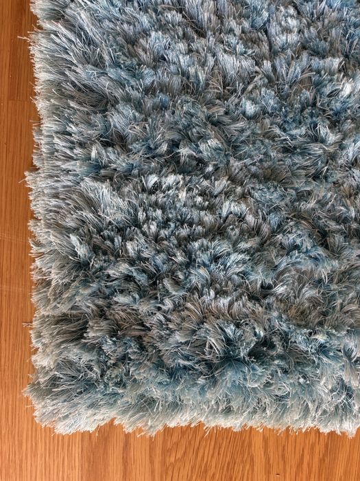 Tapete Grande azul ciano