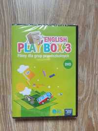 English Play box 3 filmy dla grup przedszkolnych DVD Nowa Era nowy