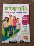 Ortografia karty pracy dla klas 2-3 szkoły podstawowej