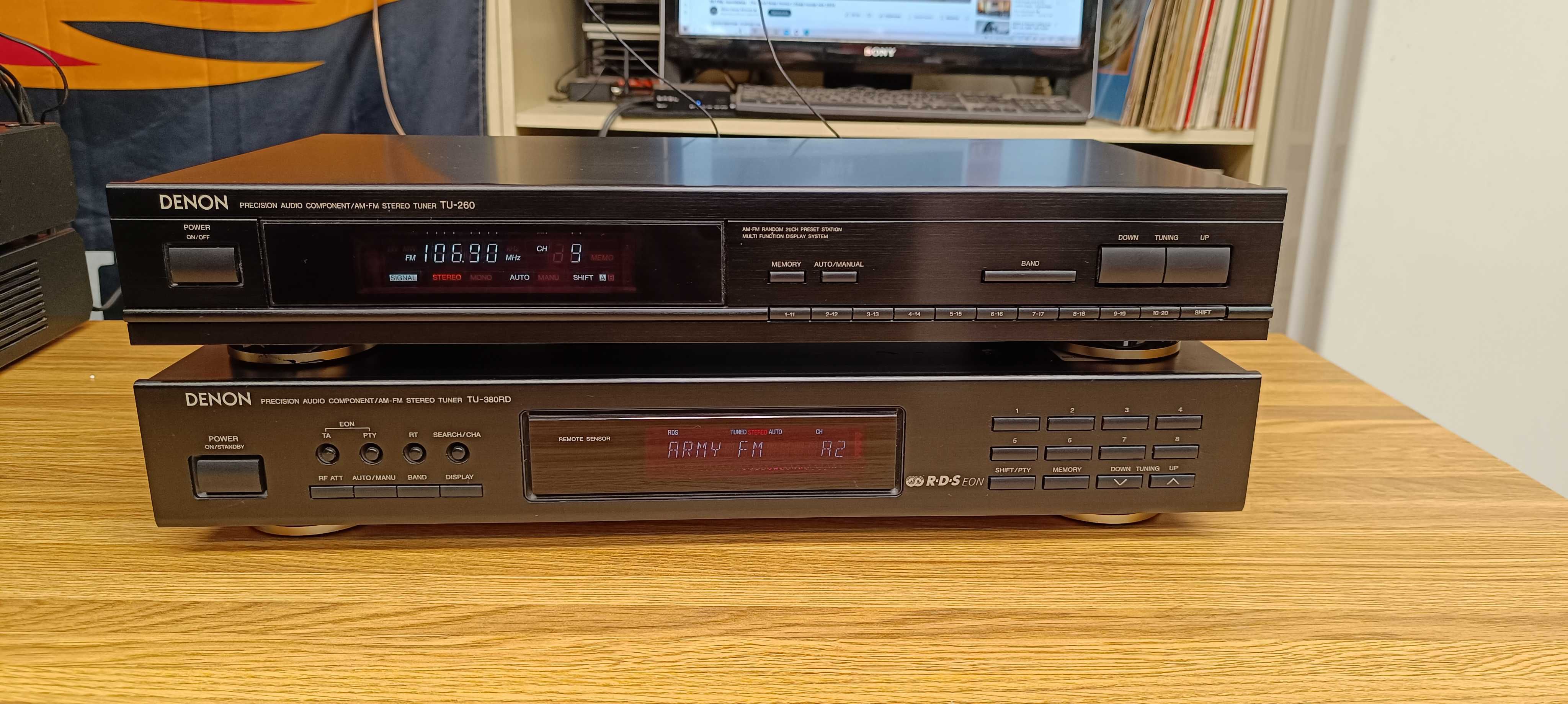 AM/FM тюнер denon tu 380 rd