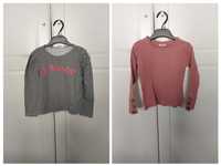 Bluzka h&M w pepitkę 110/116 zara pudrowy róż 122