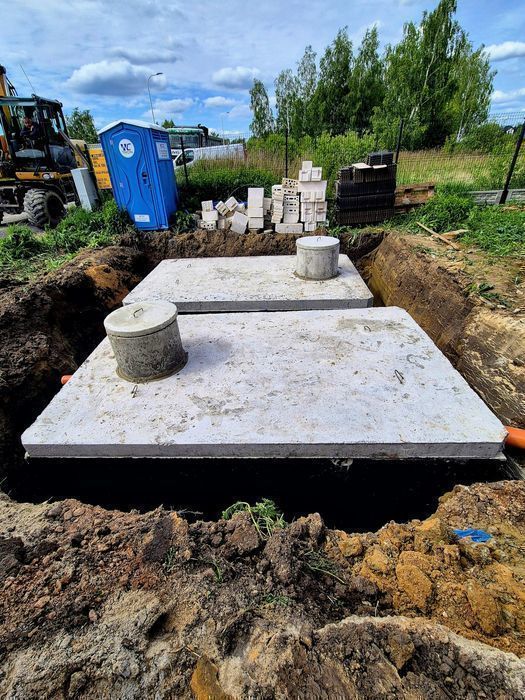 Szambo Betonowe Zbiornik Na Deszczówkę  PIWNICA Kanał 10m3 Pacanów